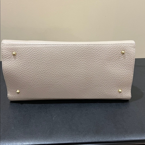 Anna Paola | Italian Leather Satchel w/ Crossbody & Scarf - Picture 9 of 16